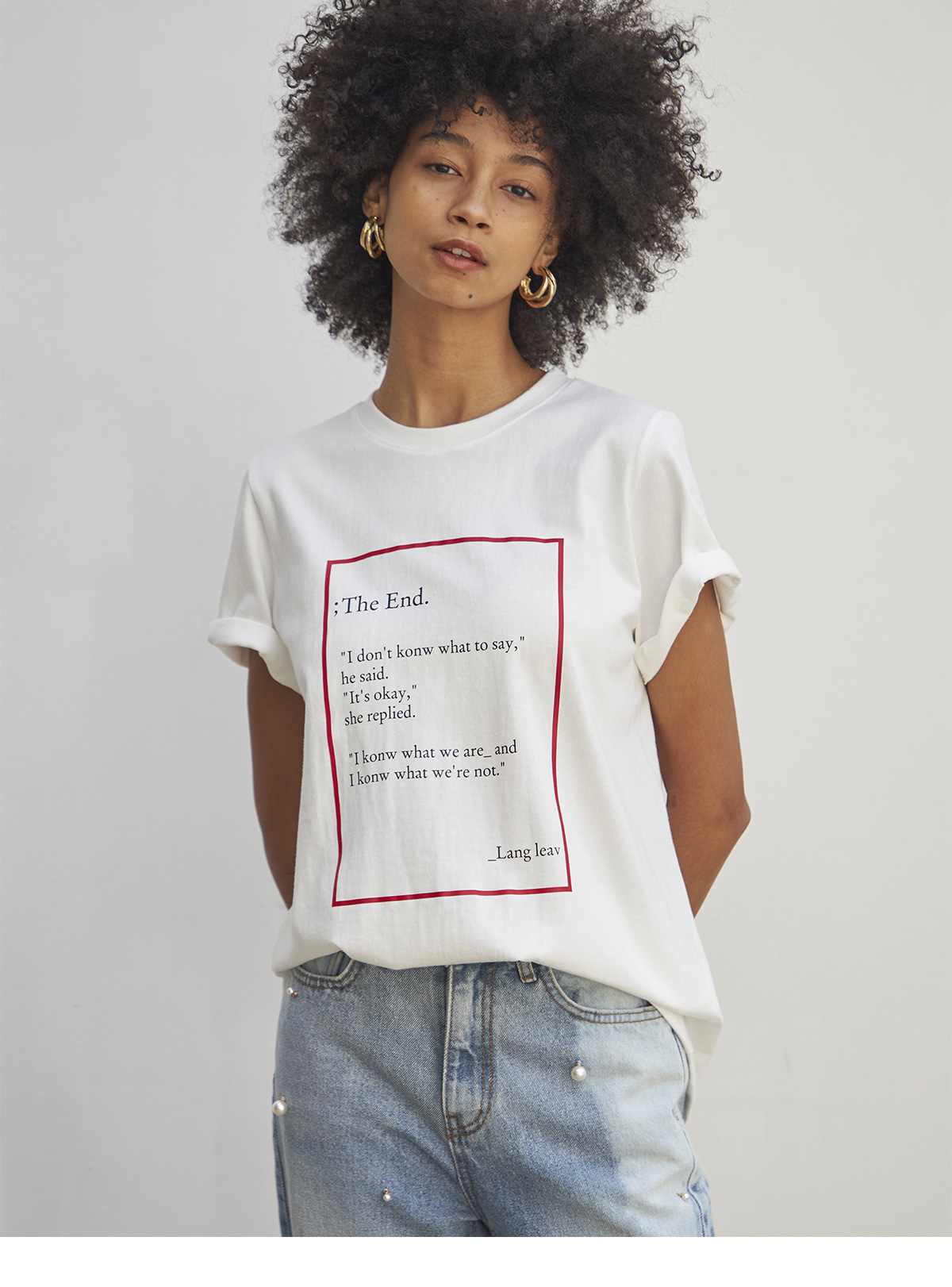 THE END MOOD T-SHIRT