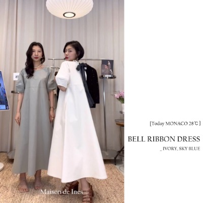 [ON AIR] BELL RIBBON DRESS