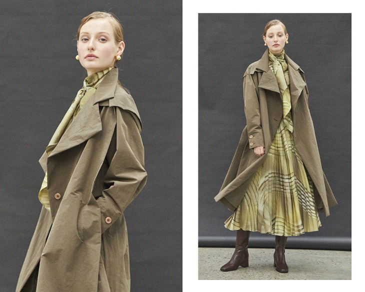 BELTED SINGLE TRENCH COAT
